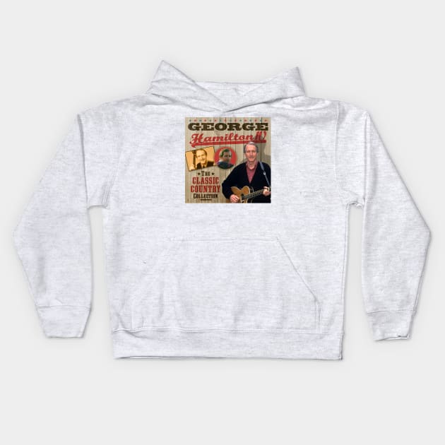 George Hamilton IV - The Classic Country Collection Kids Hoodie by PLAYDIGITAL2020